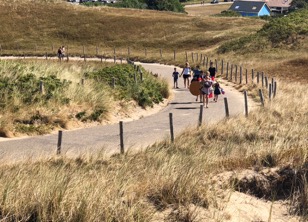 Strandweg dürch die Düne