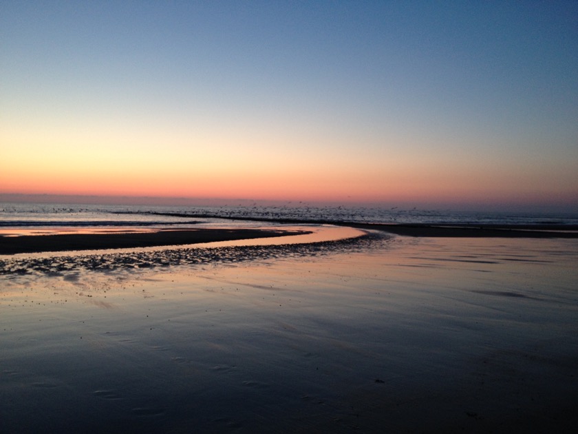 Abendspaziergang am Strand